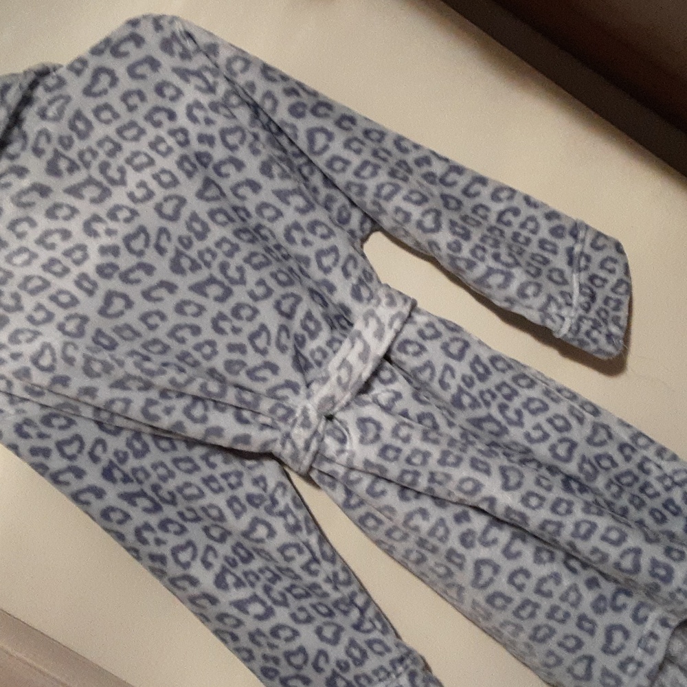Short animal print robe - Picture 4 of 6